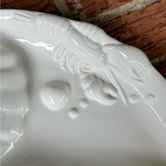Rosegarden Vintage Nautical Seafood Dip and Serving Platter Size 13 5/8” - Picture 4 of 8